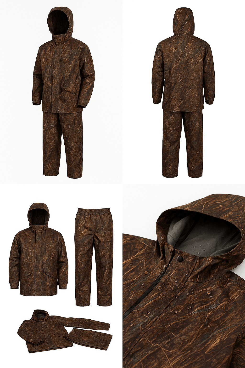 xKit Táctico HÉROE: Chaqueta + Pantalón + Bolso – 100% Impermeable