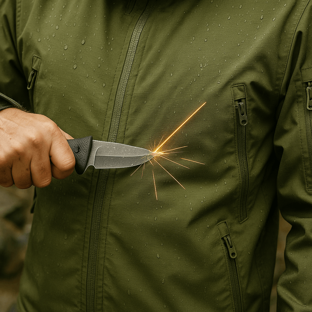 Chaqueta Táctica TitanGuard®  -  INDESTRUCTIBLE E IMPERMEABLE